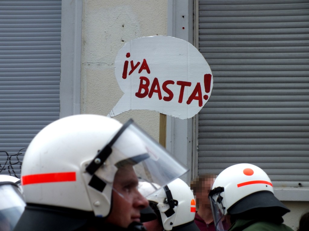 Erklaerung zum 1. Mai im Stadtteil Im Gruen