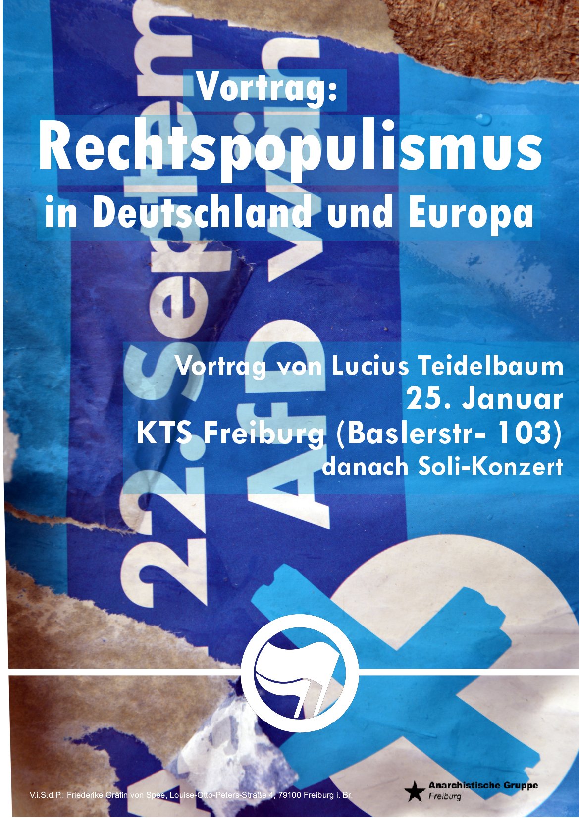 Vortrag: Rechtspopulismus in Deutschland und Europa