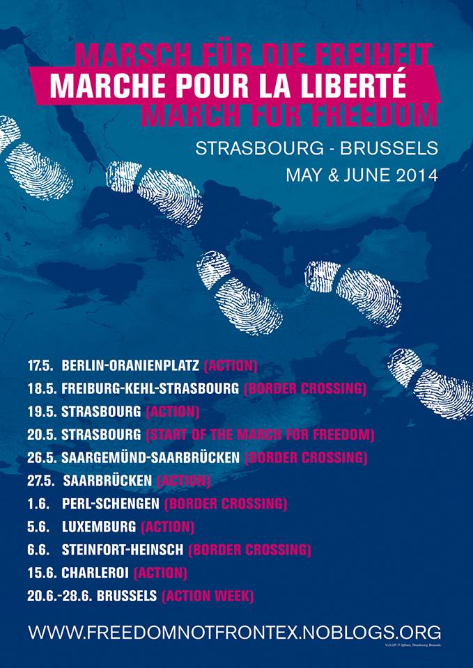 Marsch fuer die Freiheit – Freedom not Frontex!