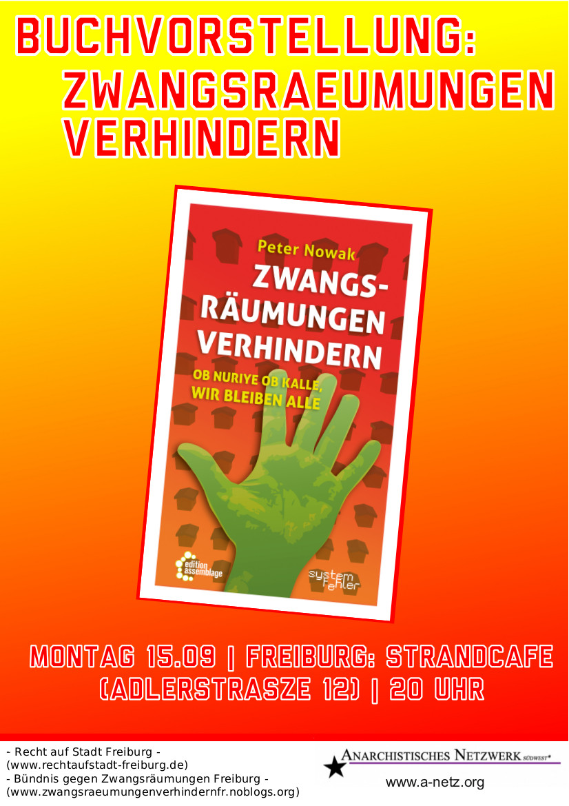 Buchvorstellung: „Zwangsraeumungen verhindern“