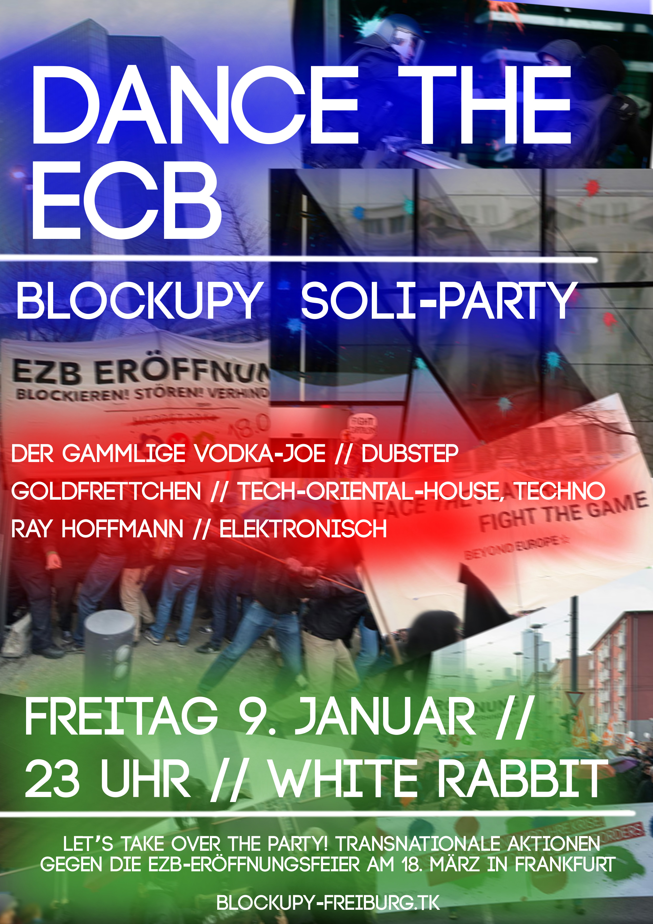 9. Januar Blockupy Soli-Party: Let’s dance the ECB!