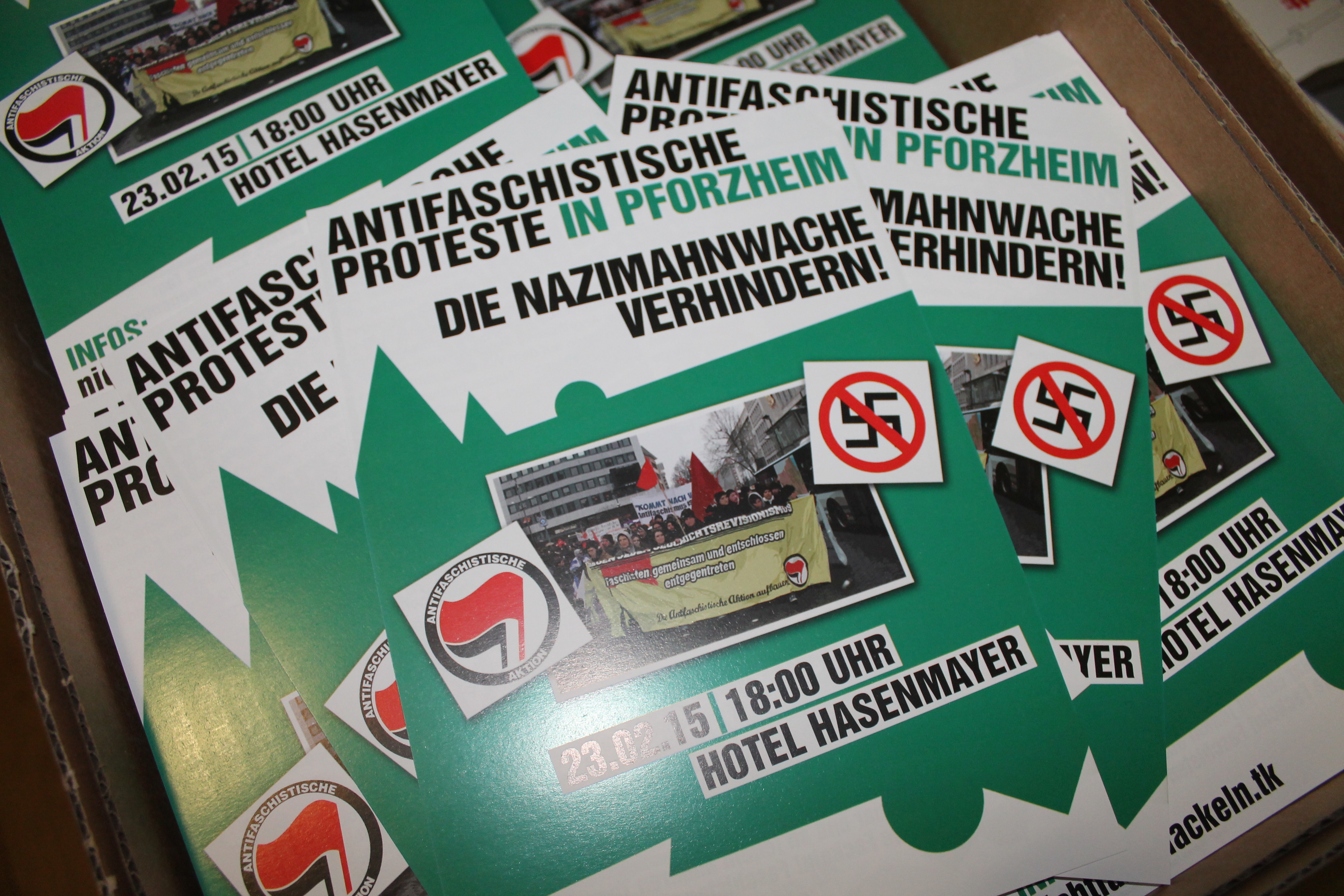 Der Berg ruft. Naziaufmarsch in Pforzheim verhindern!