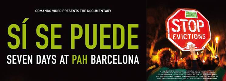 Film und Diskussion: Sí se puede. Sieben Tage bei der PAH Barcelona