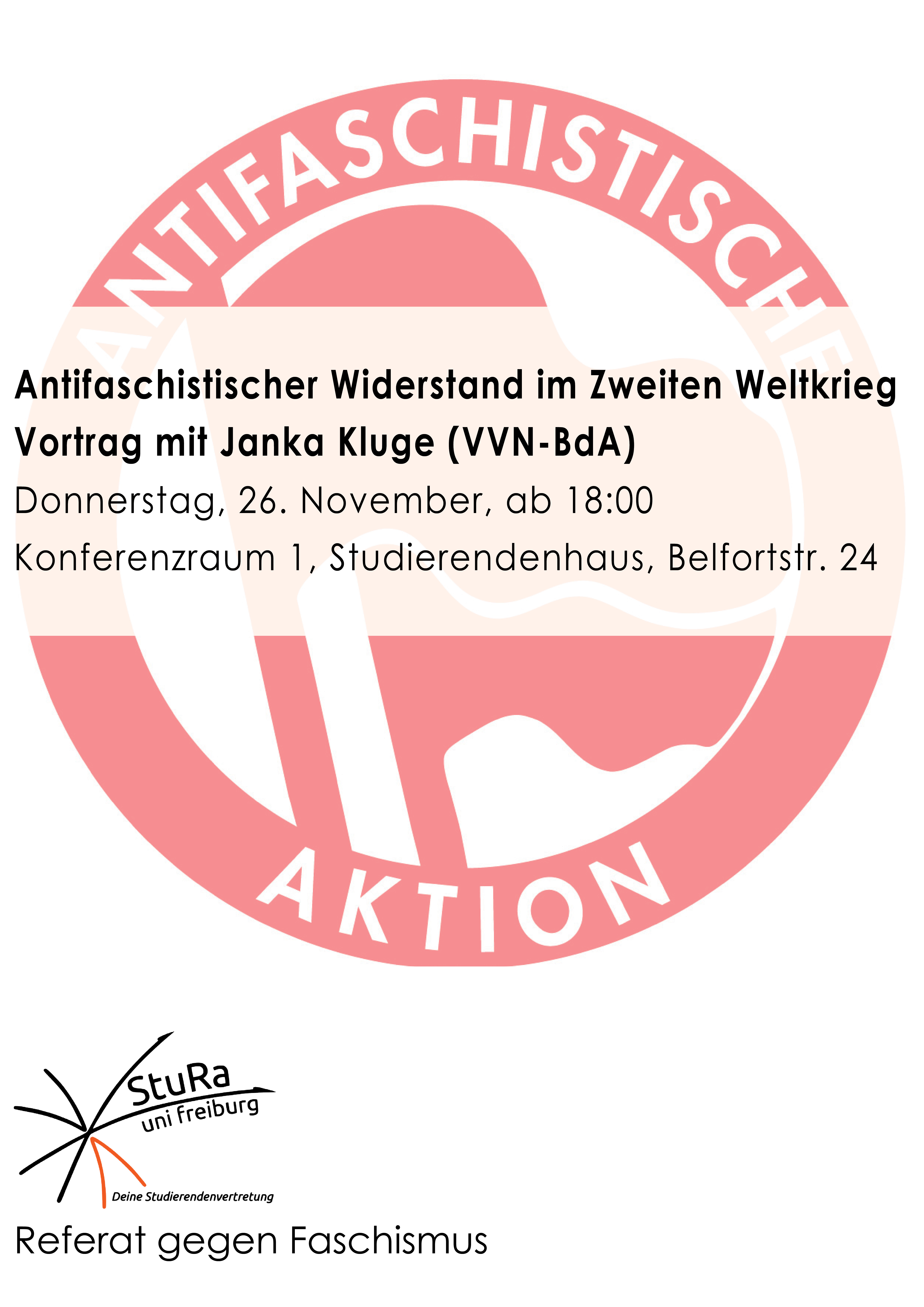 Vortrag: Antifaschistischer Widerstand im Zweiten Weltkrieg