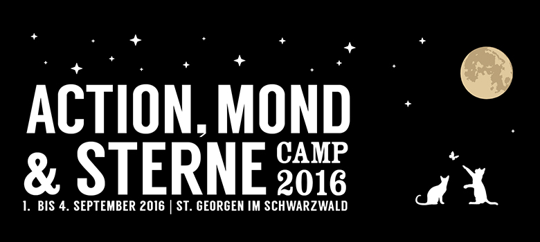 01.-04.09.2016 | Action, Mond & Sterne Camp im Schwarzwald